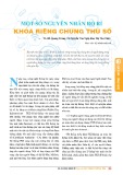 Một số nguyên nhân rò rỉ khóa riêng chứng thư số