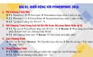 Bài giảng Thuyết trình với Powerpoint 2016