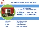 Bài giảng An toàn ứng dụng web & CSDL: Chương 6 - TS. Hoàng Xuân Dậu