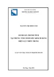 Luận văn Thạc sĩ Quản trị kinh doanh: Đánh giá thành tích nhân viên tại Trung tâm Chăm sóc khách hàng Điện lực Miền Trung