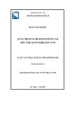 Luận văn Thạc sĩ Quản trị kinh doanh: Quản trị quan hệ khách hàng tại siêu thị Co.op Mark Kon Tum