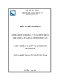 Luận văn Thạc sĩ Quản trị kinh doanh: Đánh giá sự hài lòng của người sử dụng đối với các ứng dụng OTT ở Việt Nam