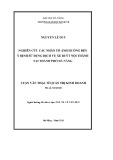 Luận văn Thạc sĩ Quản trị kinh doanh: Nghiên cứu các nhân tố ảnh hưởng đến ý định sử dụng dịch vụ xe buýt nội thành tại thành phố Đà Nẵng