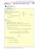 Tài liệu môn Toán lớp 11: Chuyên đề hàm số lượng giác và phương trình lượng giác - Dương Minh Hùng