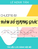 Tài liệu Toán lớp 11: Hàm số lượng giác - Lê Minh Tâm