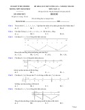Đề thi KSCL môn Toán lớp 12 năm 2020-2021 có đáp án (Lần 4) - Trường THPT Thành Nhân (Mã đề 101)