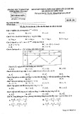 Đề khảo sát chất lượng môn Toán lớp 12 năm 2021-2022 có đáp án - Sở GD&ĐT Cần Thơ (Mã đề 101)