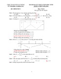 Đề khảo sát chất lượng môn Toán lớp 12 năm 2021 có đáp án - Sở GD&ĐT Hải Phòng