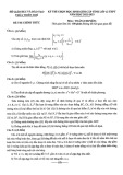Đề thi học sinh giỏi cấp tỉnh môn Toán lớp 12 năm 2022-2023 - Sở GD&ĐT Thừa Thiên Huế