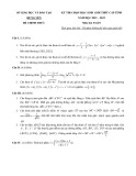 Đề thi chọn học sinh giỏi cấp tỉnh môn Toán lớp 12 năm 2021-2022 - Sở GD&ĐT Hưng Yên