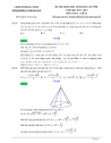 Đề thi chọn học sinh giỏi cấp tỉnh môn Toán lớp 12 năm 2021-2022 có đáp án - Sở GD&ĐT Bắc Ninh