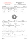 Đề kiểm tra cuối học kì 2 môn Toán lớp 12 năm 2021-2022 có đáp án - Trường THPT Lương Ngọc Quyến, Thái Nguyên (Mã đề 001)