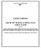 Giáo trình Lịch sử Đảng Cộng sản Việt Nam (Tập 2): Phần 2