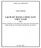 Giáo trình Lịch sử Đảng Cộng sản Việt Nam (Tập 1): Phần 2