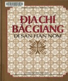 Tìm hiểu địa chí Bắc Giang: Di sản Hán Nôm - Phần 1