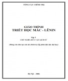 Giáo trình Triết học Mác - Lênin (Tập 2: Chủ nghĩa duy vật lịch sử): Phần 2