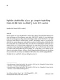 Nghiên cứu tính liều bức xạ gia tăng do hoạt động thăm dò đất hiếm mỏ Mường Hum, tỉnh Lào Cai