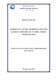 Tóm tắt luận văn Thạc sĩ Quản trị kinh doanh: Tạo động lực làm việc cho đội ngũ công chức tại chi cục thuế khu vực Tư Nghĩa – Mộ Đức, tỉnh Quảng Ngãi22180037