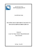 Tóm tắt luận văn Thạc sĩ Quản trị kinh doanh: Đo lường chất lượng dịch vụ mặt đất của hãng hàng không Bamboo Airways