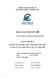 Báo cáo Công nghệ kỹ thuật điều khiển: Tìm hiểu về thủy điện nhỏ và hệ thống điều khiển tuabin máy phát điện trong nhà máy thủy điện