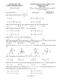 Đề kiểm tra chất lượng môn Toán lớp 11 năm 2022-2023 có đáp án (Lần 1) - Trường THPT Hàn Thuyên, Bắc Ninh