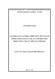 Luận văn Thạc sĩ Quản trị nhân lực: Tạo động lực lao động thông qua thù lao tài chính tại Ban Quản lý dự án lưới điện trực thuộc Tổng công ty Điện lực miền Bắc