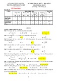 Đề kiểm tra học kì 2 môn Hình học lớp 10 - Trường THPT Lương Phú, Thái Nguyên (Đề 2)