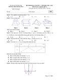Đề kiểm tra cuối học kì 1 môn Toán lớp 12 năm 2022-2023 - Trường THPT Hướng Hóa, Quảng Trị