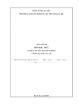 Giáo trình môn Thuế (Nghề: Kế toán doanh nghiệp - Trình độ: Trung cấp) - Trường CĐ Kinh tế - Kỹ thuật Bạc Liêu