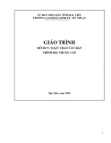 Giáo trình mô đun Soạn thảo văn bản (Trình độ: Trung cấp) - Trường CĐ Kinh tế - Kỹ thuật Bạc Liêu