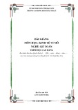 Bài giảng Kinh tế vi mô (Nghề: Kế toán - Trình độ: Cao đẳng) - Trường CĐ Kinh tế - Kỹ thuật Bạc Liêu