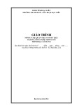 Giáo trình mô đun Hệ quản trị cơ sở dữ liệu (Nghề: Công nghệ thông tin - Trình độ: Cao đẳng) - Trường CĐ Kinh tế - Kỹ thuật Bạc Liêu