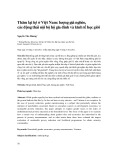 Thăm lại hộ ở Việt Nam: Lượng giá nghèo, các động thái nội bộ hộ gia đình và kinh tế học giới