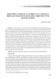 Khái niệm cảnh quan và nghiên cứu cảnh quan trong quy hoạch xây dựng phát triển bền vững đô thị tại Pháp