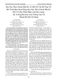 Dạy học theo chuẩn đầu ra và một số vấn đề thực tế khi triển khai hoạt động dạy học theo chuẩn đầu ra đối với học phần Pháp luật đại cương tại Trường Đại học Giao thông vận tải Thành phố Hồ Chí Minh