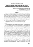 Đánh giá tình hình quản lý và sử dụng đất tại khu công nghiệp Giang Điền, huyện Trảng Bom, tỉnh Đồng Nai