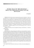 Tìm hiểu thuật ngữ “biến đổi khí hậu” trong công trình đại bách khoa toàn thư Trung Quốc