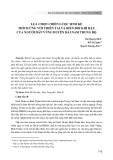 Lựa chọn chiến lược sinh kế thích ứng với thiên tai và biến đổi khí hậu của người dân vùng duyên hải Nam Trung bộ