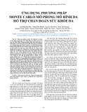 Ứng dụng phương pháp Monte Carlo mô phỏng mô hình da hỗ trợ chẩn đoán sức khỏe da