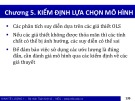 Bài giảng Kinh tế lượng 1: Chương 5 - Trường ĐH Kinh tế Quốc Dân (Năm 2022)