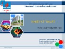 Bài giảng Nhiệt kỹ thuật: Chương 0 - ThS. ThS. Phạm Thị Nụ