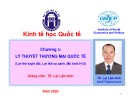 Bài giảng Kinh tế học Quốc tế: Chương 3 - TS. Lại Lâm Anh