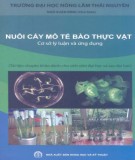 Cơ sở lý luận trong nuôi cấy mô tế bào thực vật: Phần 1