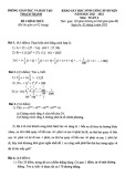Đề thi học sinh giỏi cấp huyện môn Toán lớp 6 năm 2021-2022 - Phòng GD&ĐT Thạch Thành