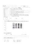 Đề thi thử học kì 1 môn Toán lớp 3 - Đề 10 (Sách Chân trời sáng tạo)