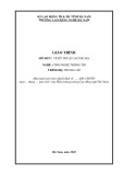 Giáo trình Vẽ kỹ thuật (Nghề: Công nghệ thông tin - Trung cấp) - Trường Cao đẳng nghề Hà Nam (năm 2020)