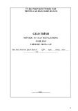 Giáo trình 5S và an toàn lao động (Nghề: Hàn - Trung cấp) - Trường Cao đẳng nghề Hà Nam