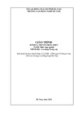 Giáo trình Truyền động điện (Nghề: Điện công nghiệp - CĐ/TC) - Trường Cao đẳng nghề Hà Nam (năm 2020)