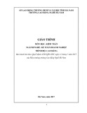 Giáo trình Kiểm toán (Nghề: Kế toán doanh nghiệp - Cao đẳng) - Trường Cao đẳng nghề Hà Nam (năm 2017)