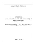 Giáo trình Bảo dưỡng và sửa chữa phun dầu điện tử (Nghề: Công nghệ ô tô - Cao đẳng) - Trường Cao đẳng nghề Hà Nam (năm 2017)